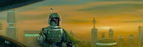 Star Wars Artwork Star Wars Artwork Bespin the Bounty Hunter (SN)